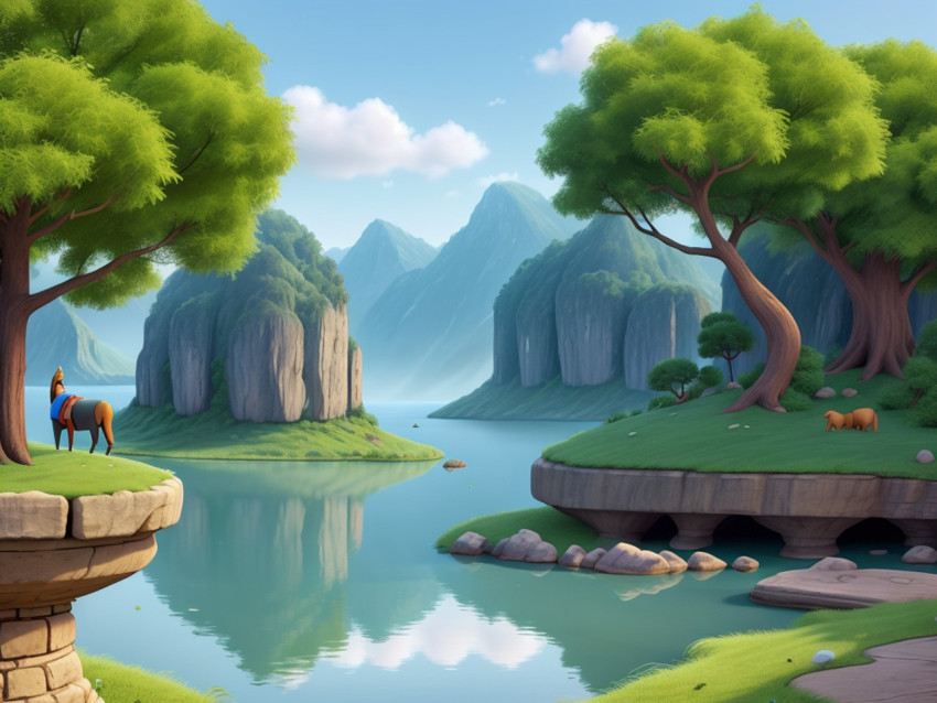 Mystical Forest Island
