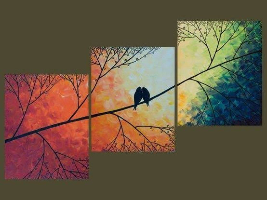 Acrylic painting