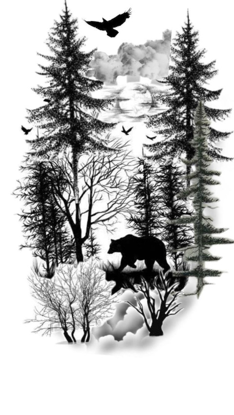Black Bear in the Junggle
