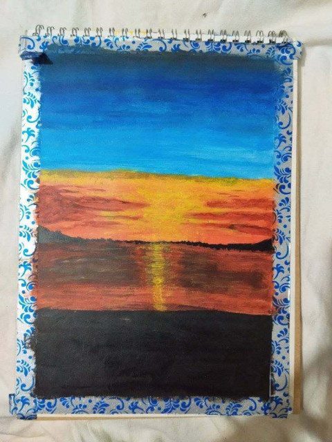 Sunset in Layers