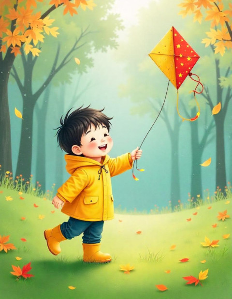 asian little boy