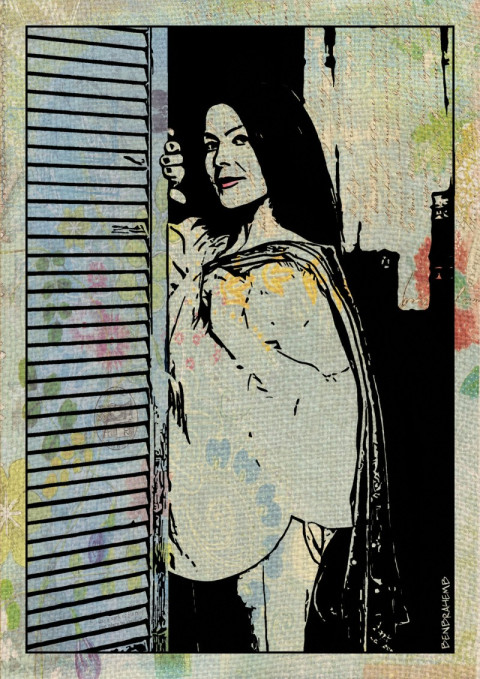 woman at the window