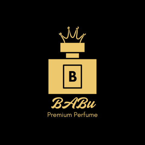 Gold Black Elegant Luxury Perfume Logo