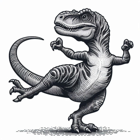 Dancing T-Rex