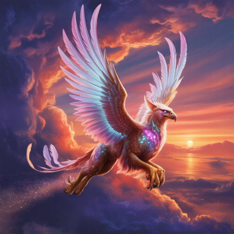 a digital painting of a majestic