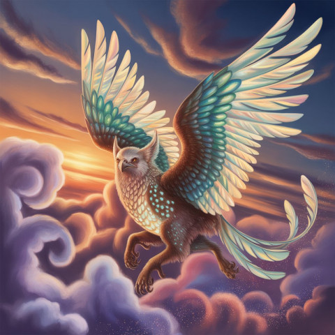 a digital painting of a majestic