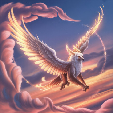 a digital painting of a majestic