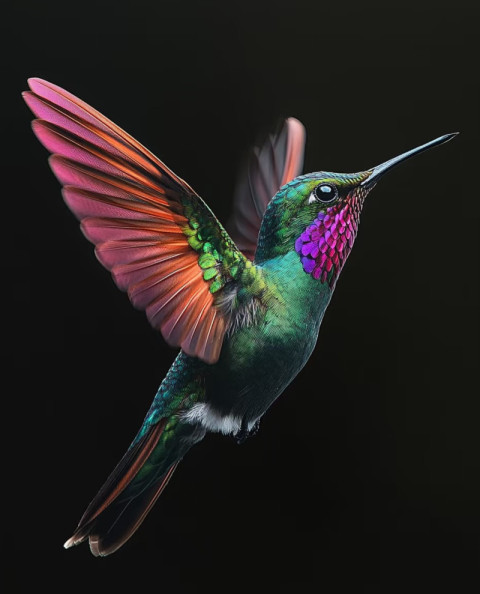 Digital Art- HummingBird
