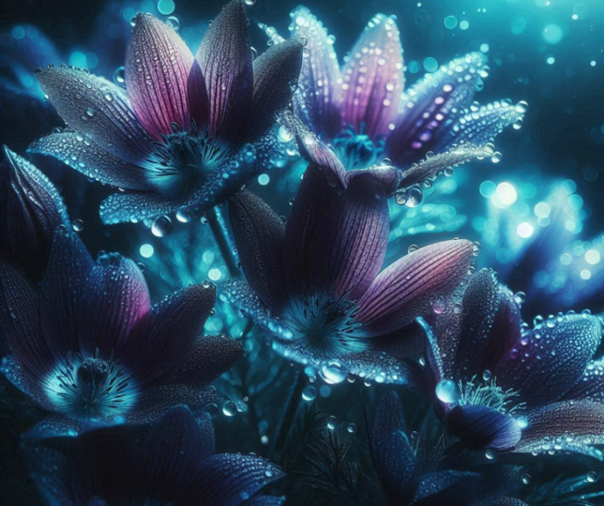 purple blossom