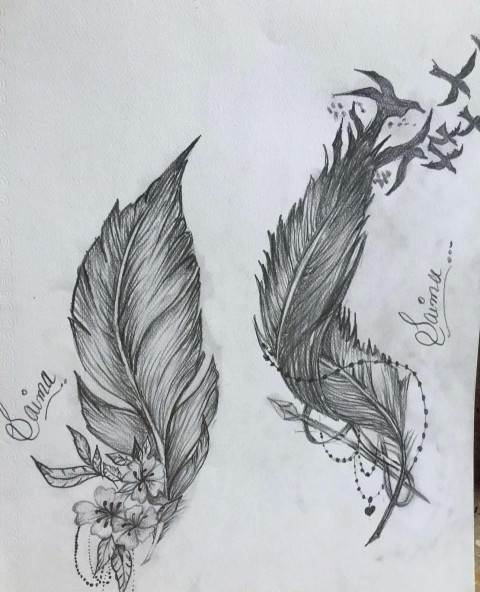 Pencil sketch