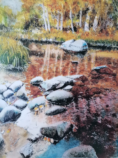 The river