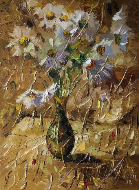 Still life "Chamomiles"
