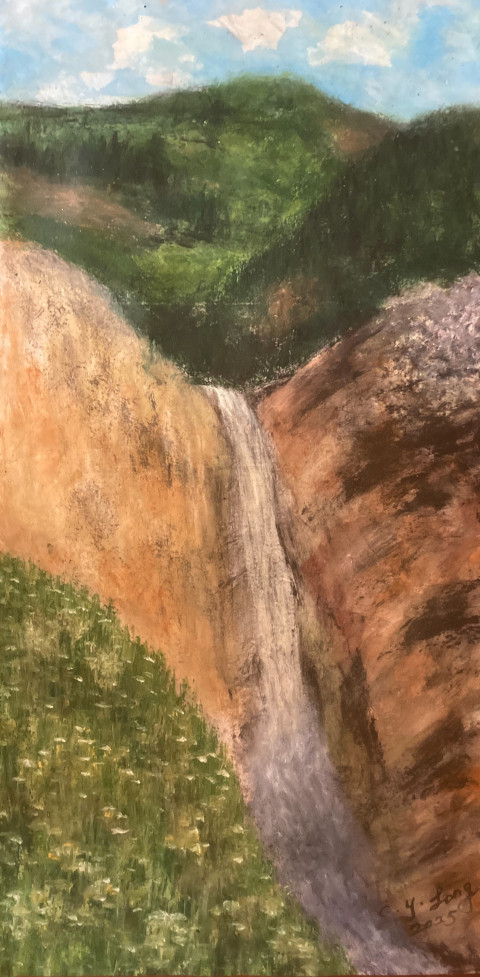 Mountain Waterfall